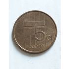 Нидерланды 5 центов 2000