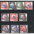 СССР-1935, (Заг.406-415), гаш. , Спорт, Спартакиада (полная серия)