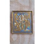 Икона меднолитая  Воскресение Христово.