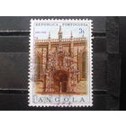 Ангола, колония Португалии, 1969. Церковный портал монастыря Жеронимуш