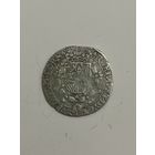 1/4 талера ( Патагон ) 1612-1621 Испанские Нидерланды ( брабант ) Альберт и Елизавета серебро Европа