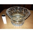 Редкая хрустальная ваза - конфетница "Олимпиада-80" СССР