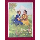 Подруги. Шильников 1955 г. Чистая.