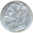 Польша 5 злотых 1934г. Пилсудский Легионер