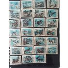 Этикетки спичечные.1977.  Заповедники СССР.