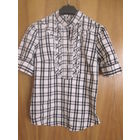 Блузка в клеточку