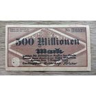 Werty71 Германия 500000000 марок 1923 500 миллионов банкнота Херне