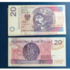 Польша, 20 злотых 2016 г, P-184 (CA, король Болеслав I Храбрый), UNC