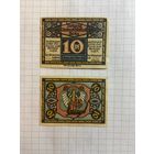 10 пфеннингов (нотгельды) г. Германия.-2
