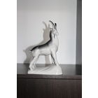 Фарфоровая, декоративная статуэтка "Горный козлик", клеймо, ЗКХ.