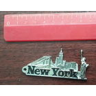 Брелок металлический New York