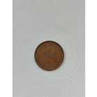 1/2 пенни Великобритания. Елизавета 2.