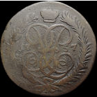 2 копейки 1757, Перечекан! С 1 Рубля! Смотрите другие лоты!