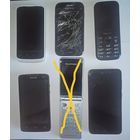 Телефоны на запчасти, цена за один