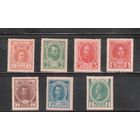 Россия-1913 (Заг.109-120)  * (без клея),  20-й выпуск, 300-летие Романовых, 7 марок