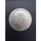 5 злотых 1934 "Ядвига"