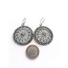 Серьги серебро 875 пробы СССР, Харьковский ювелирный, торги с Рубля