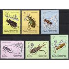 Куба 1980. Фауна. Насекомые. Жуки. 6 марок (2448-53)