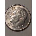 10 центов  США 2020 P  год