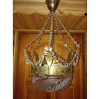 Люстра светильник сталинский ампир бронза хрусталь