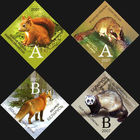 Десятый стандартный выпуск. Фауна Беларуси Беларусь 2007 год (691-694) серия из 4-х марок