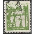 Турция. Высоковольтная линия. 1960г. Mi#1791.