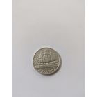 2 злотых 1936 года кораблик, Гдыня , состояние