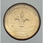 Австралия 1 доллар 2008 г. 100 лет скаутскому движению Австралии. В холдере