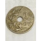Бельгия 25 сентим 1922