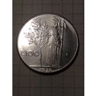 100 лир Италия 1979 год.