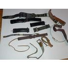 Кожаные ремешки для часов . С рубля