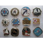 Виды спорта, цена за 1 шт., на выбор.