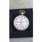 Абсолютно новые часы карманные Молния Serkosof, матовое поле, с рубля