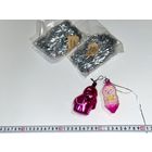 Ёлочные игрушки СССР стекло лот с мишурой дождик