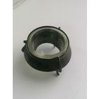 Солонка мельхиор стекло