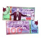 Банкнота Пластиковая Россия 100 рублей Футбол Чемпионат мира 2018 Черчесов