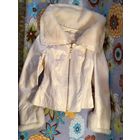 Куртка натуральная кожа белая норка р-р 42-44