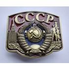 Герб СССР. 35 х 30 мм. (Тяжелый металл).