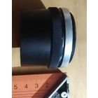 Удлинитель для объектива к фотоаппарату зенит СССР в футляре с рубля