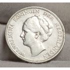 1 гульден (серебро) 1922, Нидерланды, Вильгельмина! Также смотрите другие мои лоты!