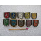 Значки. Виды спорта. цена за 1 шт.