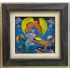 Кищенко А.М. "Вкус меда",1982 год. с рамой - 28,5/27,5 см.