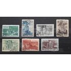 СССР 1950г. Марки серии "Высотные здания"(7 из 8). гаш.