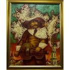 Картина Суворов А.Б.  "Лирник", 2006 г. Холст, масло.  40х60 см