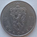 Норвегия 5 крон 1983 г.