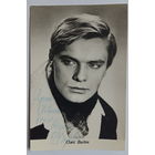 Открытка. Фото. Актёры СССР. Вячеслав Шалевич с автографом