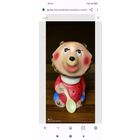 Медведь (мишка) с ложкой (с этикеткой, ярлыком), СССР