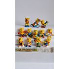 Мишки спортивные киндер Haribo серия Германия(1996)год. Коллекционное состояние. Оригинальный вкладыш.