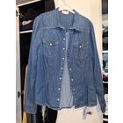 Рубашка джинсовая, р.44