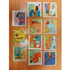 Вкладыши Bobby Rex Бобби Рекс Pib и NAT. 11 шт. Редкие. Доставка бесплатно.